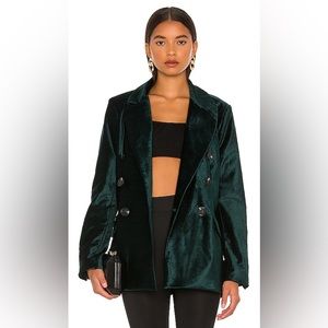 Free People Ashby Velvet Blazer